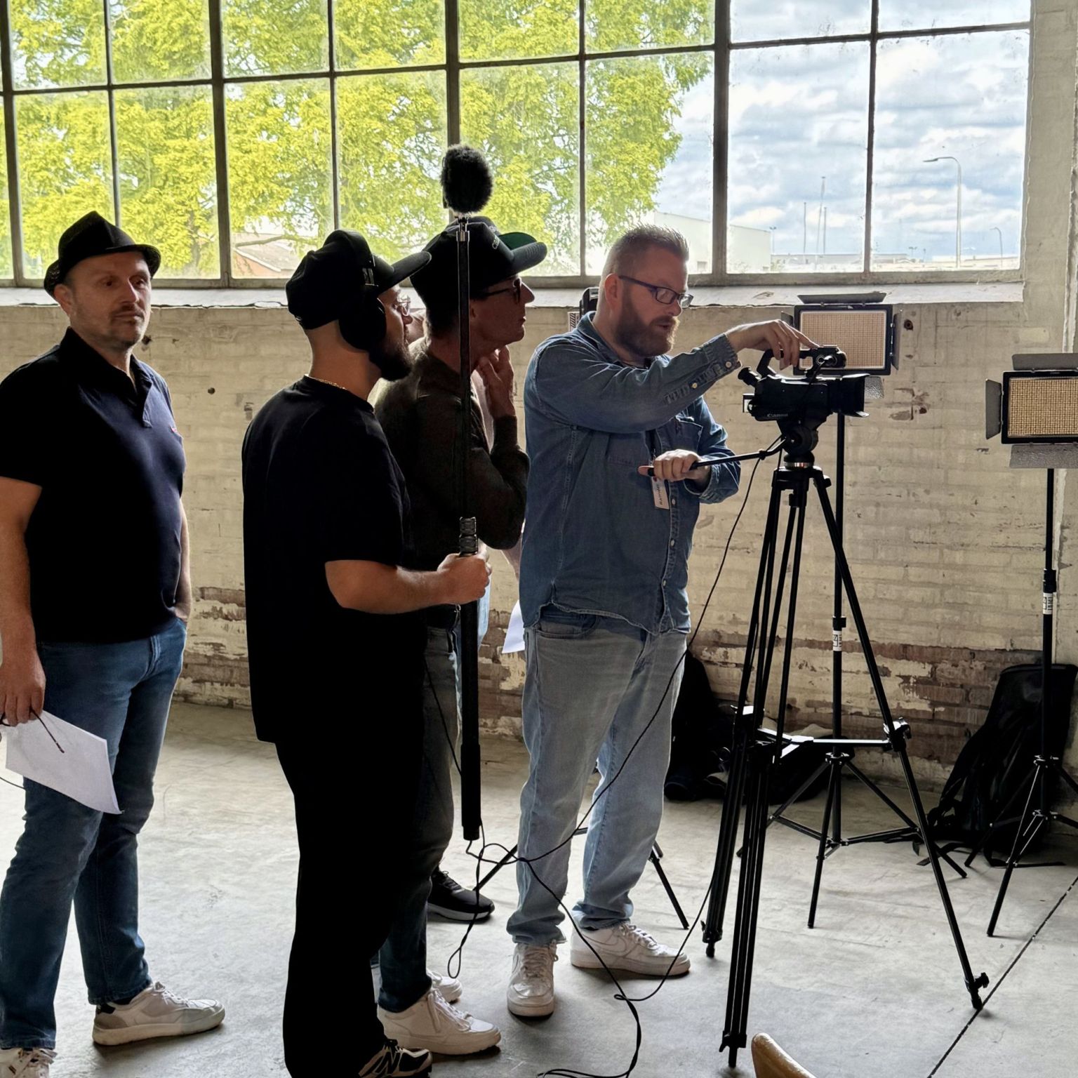 Van collega's naar een filmcrew. — GoStorylab voor Pre Pain, Creatieve teambuilding. door evenementenbureau Ik wil Kippenvel