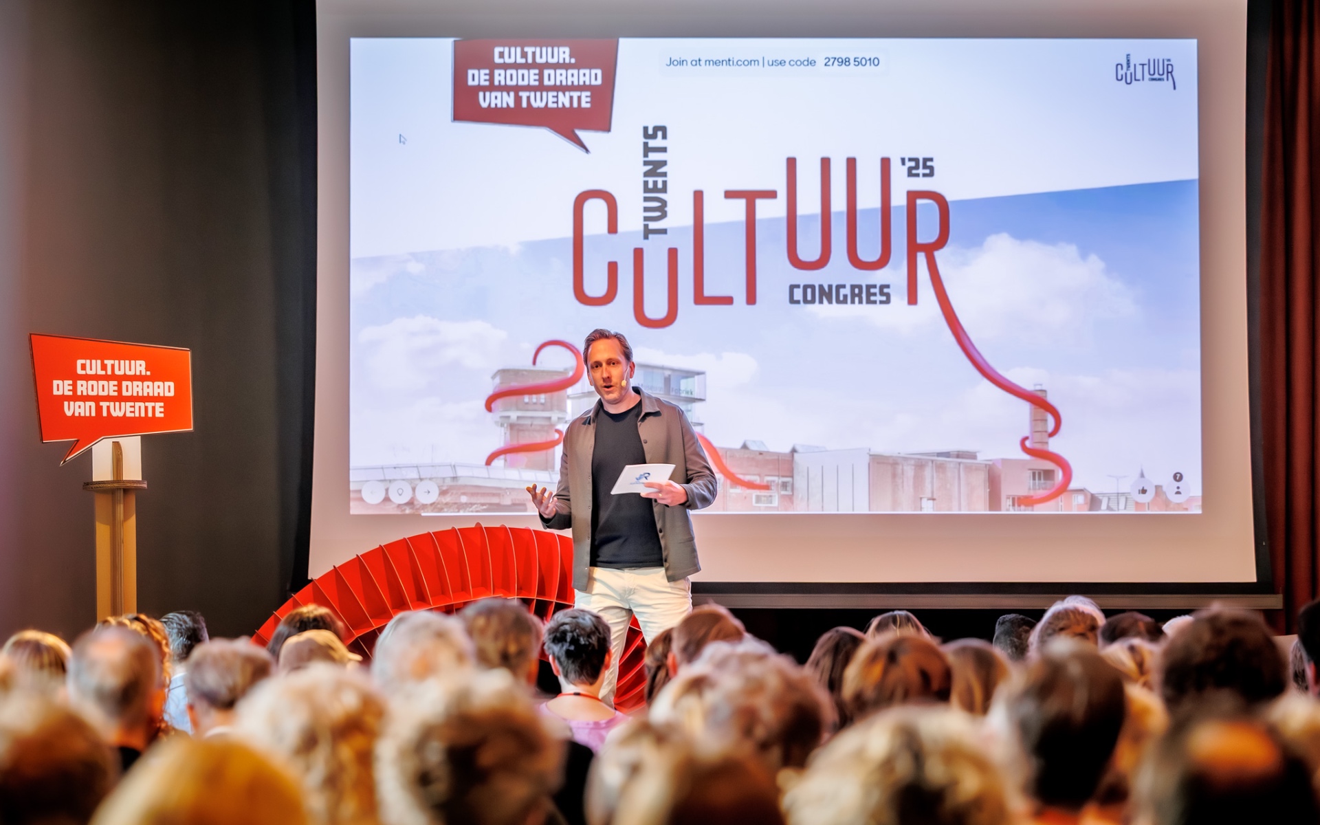 Waar ideeën elkaar ontmoeten. — Cultuurcongres Twente, Waar ideeën elkaar ontmoeten. door evenementenbureau Ik wil Kippenvel