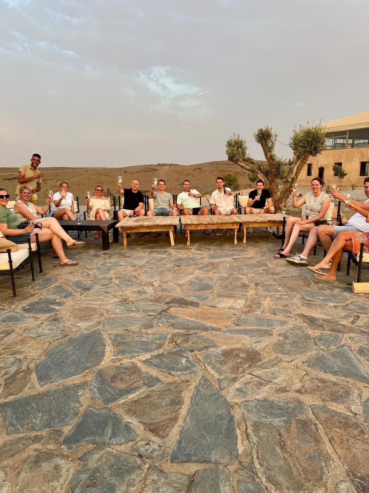 Slapen onder de sterren in de woestijn. — Uniek Makelaars, 20-jarig jubileum | Incentivereis naar Marrakech. — foto 7 van 10