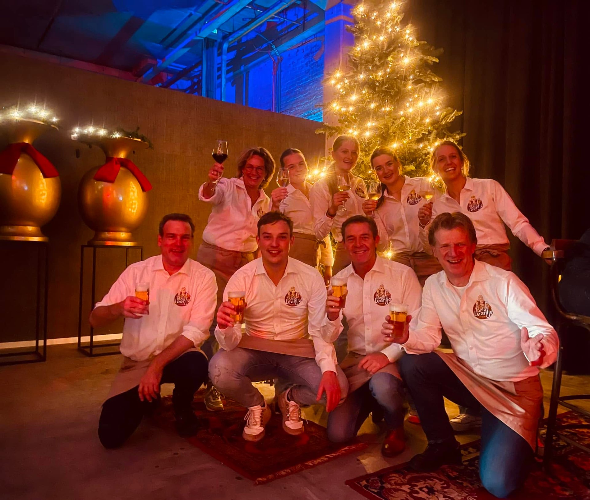 Pop-up restaurant Tante Leentje — Tante Leentje, Eigen kerstconcept. — foto 10 van 10