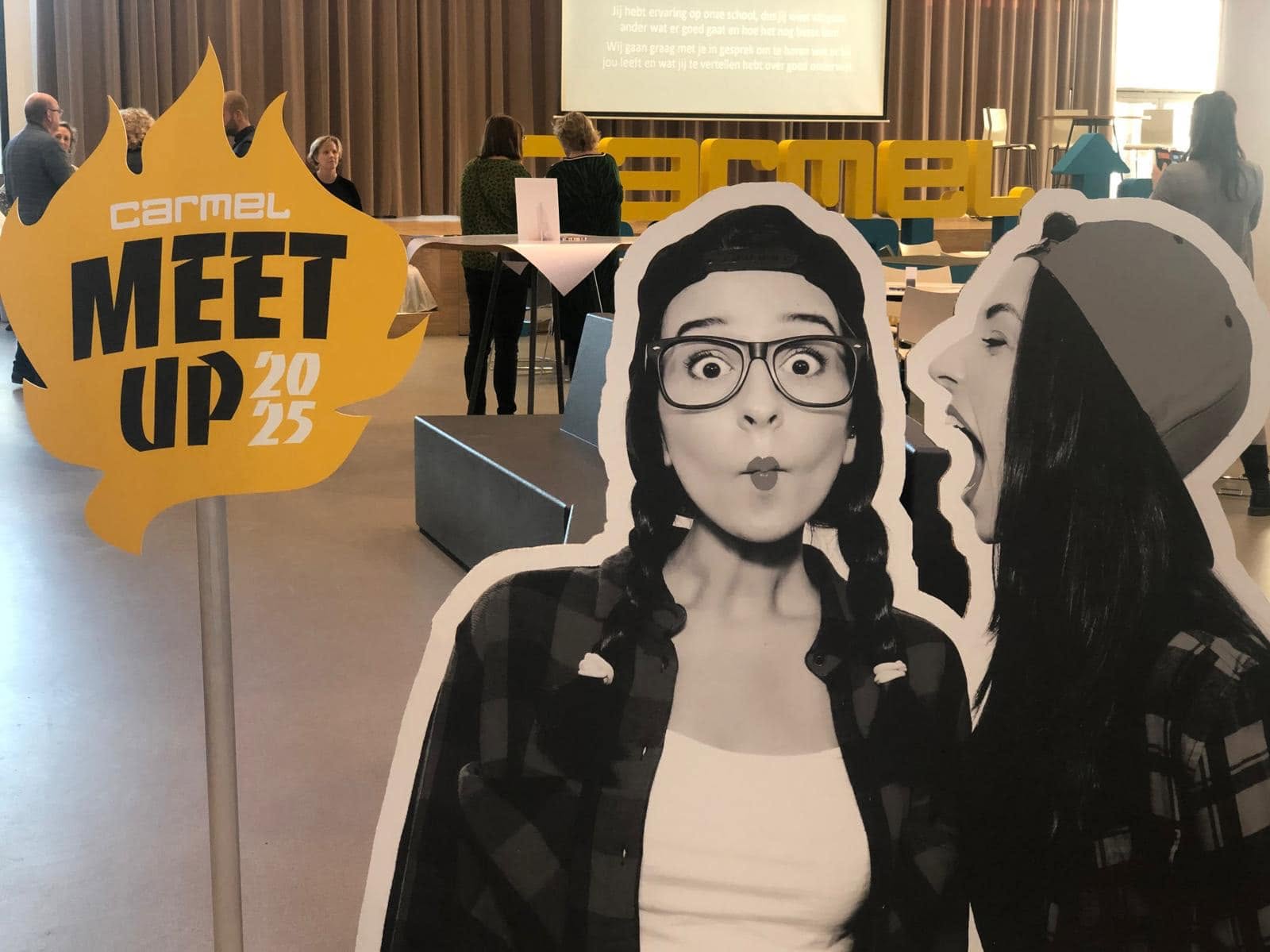 De toekomst begint met een gesprek. — Stichting Carmelcollege, Carmel Meet Up. — foto 4 van 6