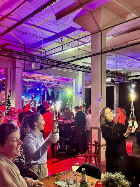 Pop-up restaurant Tante Leentje — Tante Leentje, Eigen kerstconcept. — foto 5 van 10