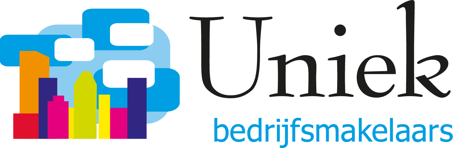 Logo Uniek Bedrijfsmakelaars — opdrachtgever van evenementenbureau Ik wil Kippenvel