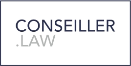 Logo Conseiller Law — opdrachtgever van evenementenbureau Ik wil Kippenvel